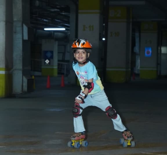Basic & Beginner Level training session at Universal Skating Academy Thane